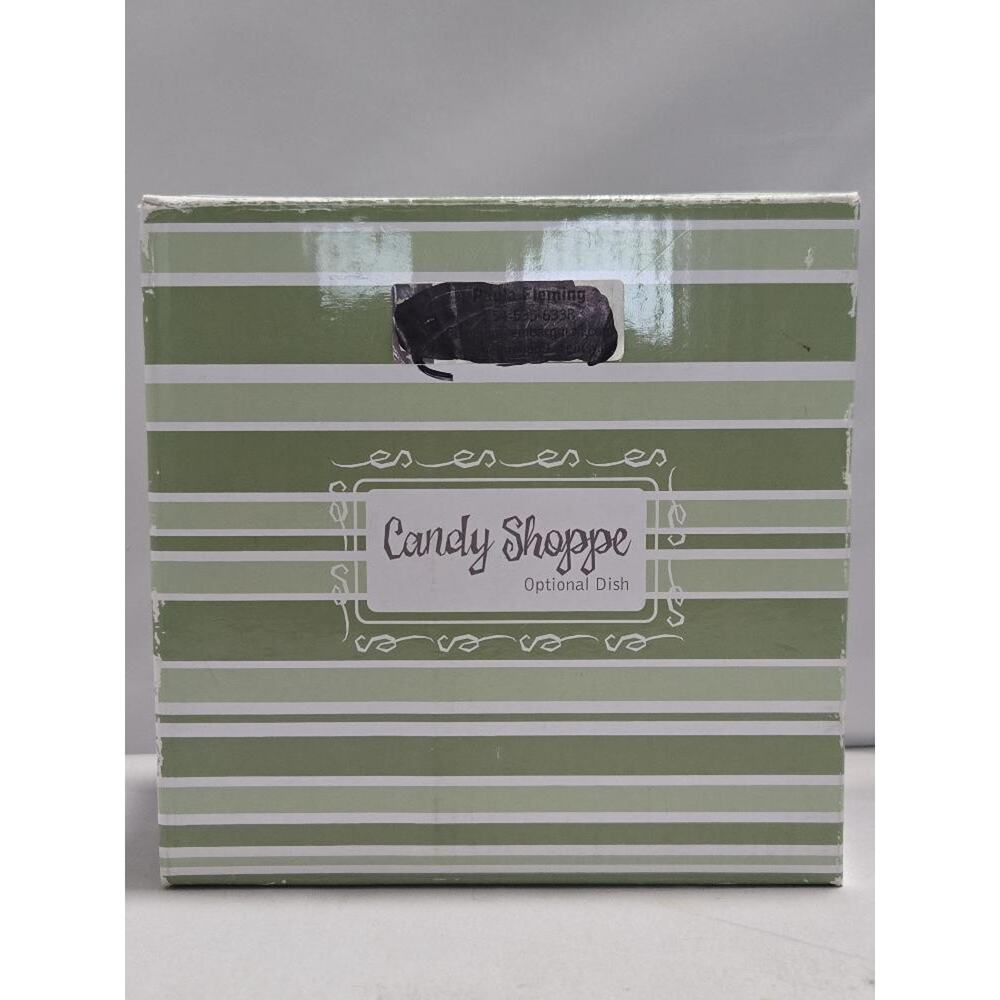Candy Shoppe Replacement Optional Dish – Green Stripe Wax Warmer Accessory#M51m
